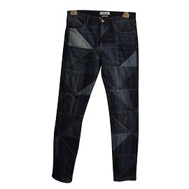 Isabel Marant Etoile Patchwork-Denim Blau