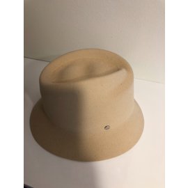 Hermès-Clásico sombrero de hermes-Beige