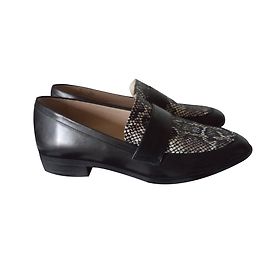 JB Martin Mocassins cuir Noir