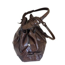 Le Tanneur-Handbags-Chocolate