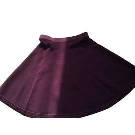 Bel Air-Falda jupe elástica Bel Air-Ciruela
