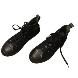 Converse-Converse hohe Sneakers Chuck Taylor schwarz Größe 38 neu-Schwarz