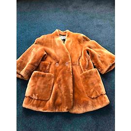 Gianfranco Ferré Beaver coat Light brown