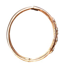 Autre Marque-Rose gold plated bangle-Other