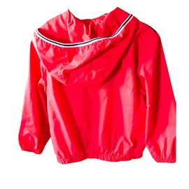 Timberland-Manteaux de garçon-Rouge