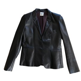 Hermès-jaqueta cozinheiro preto-Preto