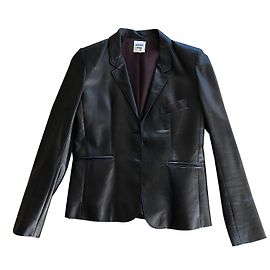 Hermès Jacke Koch schwarz Schwarz