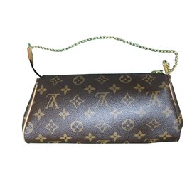 Louis Vuitton-VUITTON - Mala monograma EVA-Castanho escuro