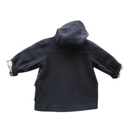 Burberry-Boy Coats Outerwear-Black