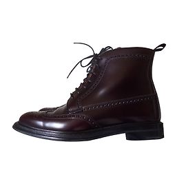 Church's Botas laçées añadir Burdeos