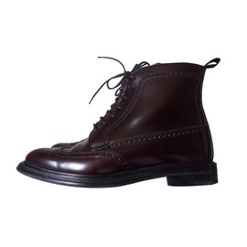 Church's-Lace up boots-Dark red