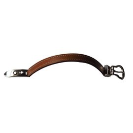 Hermès JAVA Armband aus braunem Kalbsleder Hellbraun