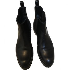 Alexander Mcqueen-Chelsea boots-Black