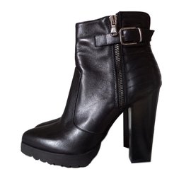 Autre Marque-Ankle boots-Black