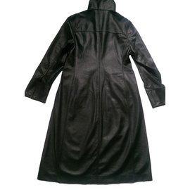 Balmain-Manteaux, Vêtements d'extérieur-Noir