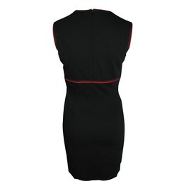 Escada-Margaretha Ley collection dress-Black,Red