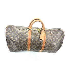 Louis Vuitton-Keepall 60 monogram-Brown