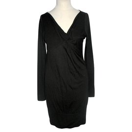 Robe pull noire Ted Baker en tencel Noir