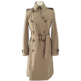 Burberry-Trench coats-Beige