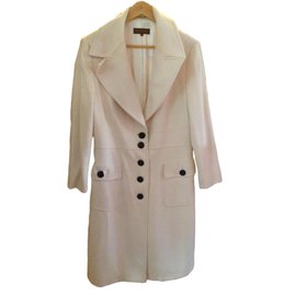 Escada Coats, outerwear Eggshell