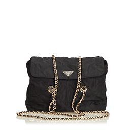 Prada Cabas en nylon matelassé Noir