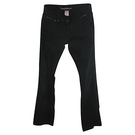 Calça jeans reta preta Zadig & Voltaire Preto