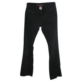 Vaqueros rectos negros Zadig & Voltaire Negro