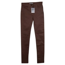T By Alexander Wang-New skinny jeans-Brown