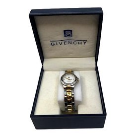 Givenchy reloj Plata Dorado