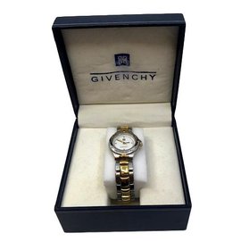 Givenchy-reloj-Plata,Dorado