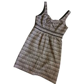 Tibi Tweet robe en noir et blanc Noir Blanc