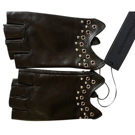 Karl Lagerfeld-Gloves-Black