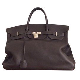 Hermès Birkin 48 hours (weekend) Dark brown