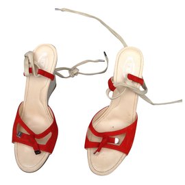 Tod's-Wedges-Red