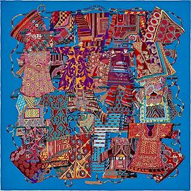 Hermès VIAGGIO in TESSUTI Multicolore