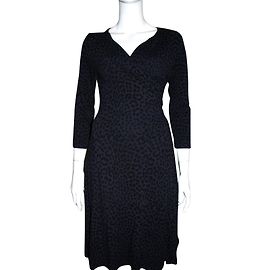 Lk Bennett Wickelkleid Lila Leopardenprint
