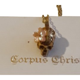 Autre Marque-Collier Corpus Christi-Doré