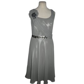 Jenny Packham-Dresses-Silvery,Grey