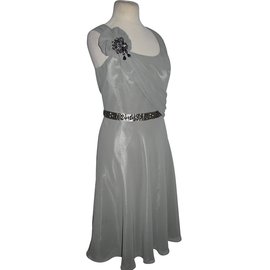 Jenny Packham-Dresses-Silvery,Grey