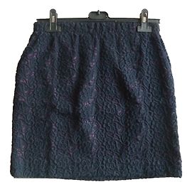 Pennyblack Wool blend Mini skirt Dark blue