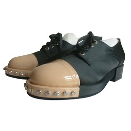 Autre Marque-Lace up shoes-Black