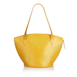 Louis Vuitton-Epi Saint Jacques Longo Strap GM-Amarelo