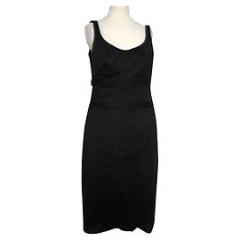 Vestido La Perla negro de algodón y elastano Negro