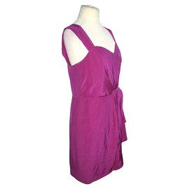 open lace back dress Temperley London - Salma Strappy Dress - Pink main image 1