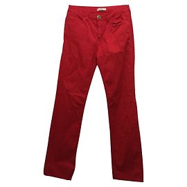 Thomas Burberry Jeans Rot