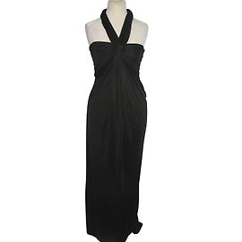 Hugo Boss Abendkleid griechisch Braun