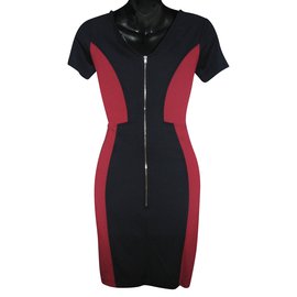 French Connection-Bodycon dress-Red,Blue