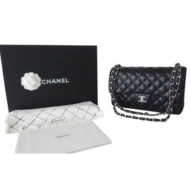 Chanel-BOLSA DE CHANEL CLÁSICO GM-Negro