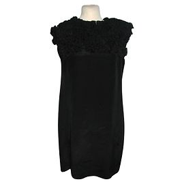 Vestido de seda negro Paul Smith Black Label Negro