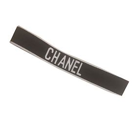 Chanel Faixa de cabelo de ioga Preto